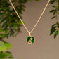 Jade Chrysanthemum Pendant
