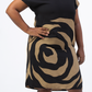 Batik Boutique Batik Shift Dress - Ecru Rose