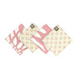 Batik Boutique Batik Reversible Coaster Set - Coral Bunga