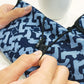 Batik Boutique Batik Roll-Up Travel Pouch - Midnight Arabesque