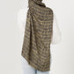 Batik Boutique Scarf - Black Banana Leaf