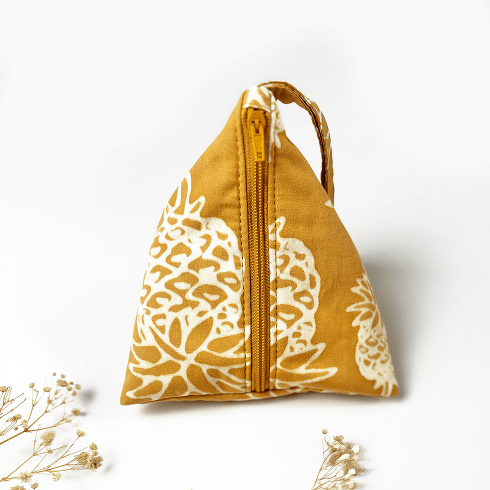 Batik Boutique Batu Seremban "Five Stones" -  	Golden Pineapple