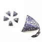 Batik Boutique Batu Seremban "Five Stones" -  Lavender Bintik