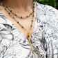 Beaded Edge Layered Necklace