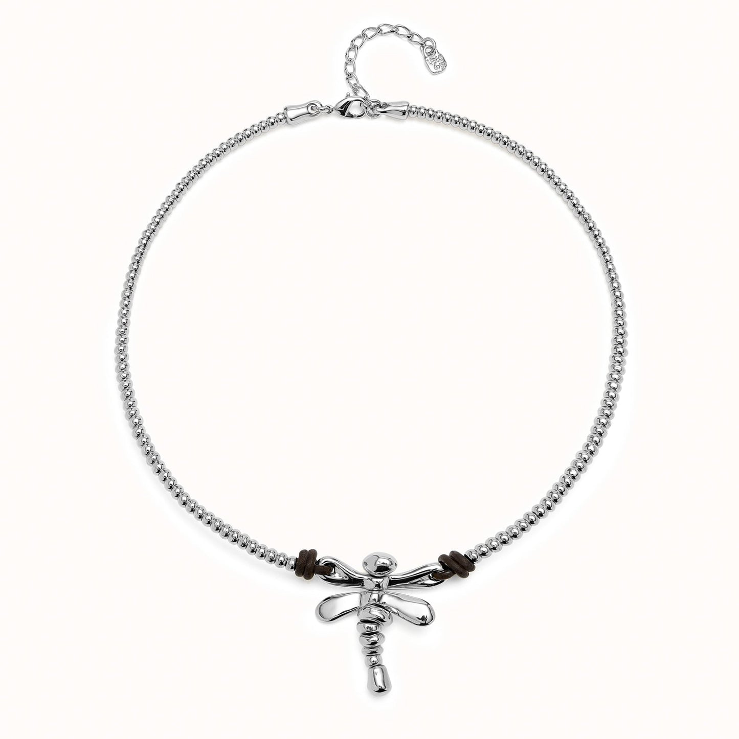 UNOde50 Dragonfly Short Necklace