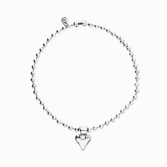 UNOde50 Palpito Ball Necklace with Heart