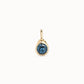 UNOde50 Charm Safiro Gold w Swarovski