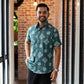 Batik Boutique Men's Batik Shirt - Emerald Songket