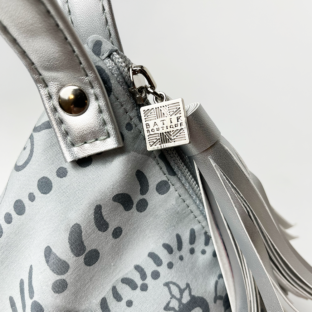 Batik Boutique Ketupat Bag - Grey Petola