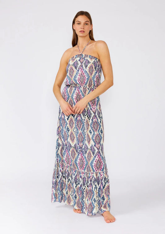 Lovestitch Great Escape Halter Maxi Dress