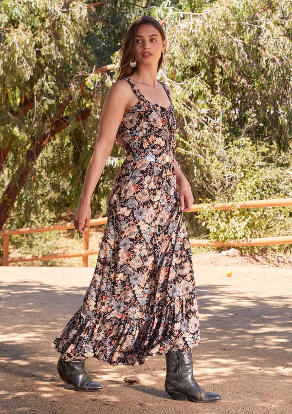Lovestitch Dreamstate Lace-Up Maxi Dress