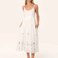 Lovestitch Paloma Embroidered Midi Dress