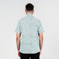 Batik Boutique Men's Batik Shirt - Teal Arabesque