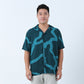 Batik Boutique Men's Batik Cuban Shirt - Forest Chain