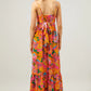 Sugarlips Idalia Tie Back Maxi Dress