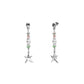UNOde50 Arcadia Long Starfish Earrings