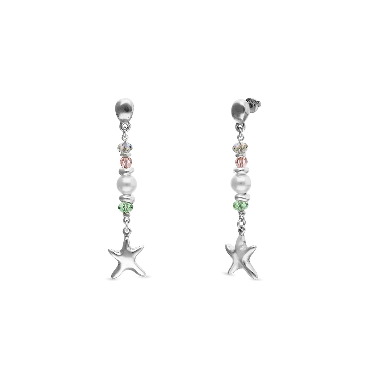 UNOde50 Arcadia Long Starfish Earrings