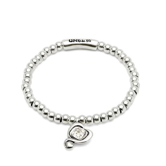 UNOde50 Heart Sparkle Bracelet with Swarovski Crystal