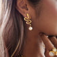 Velatti Snake Earrings