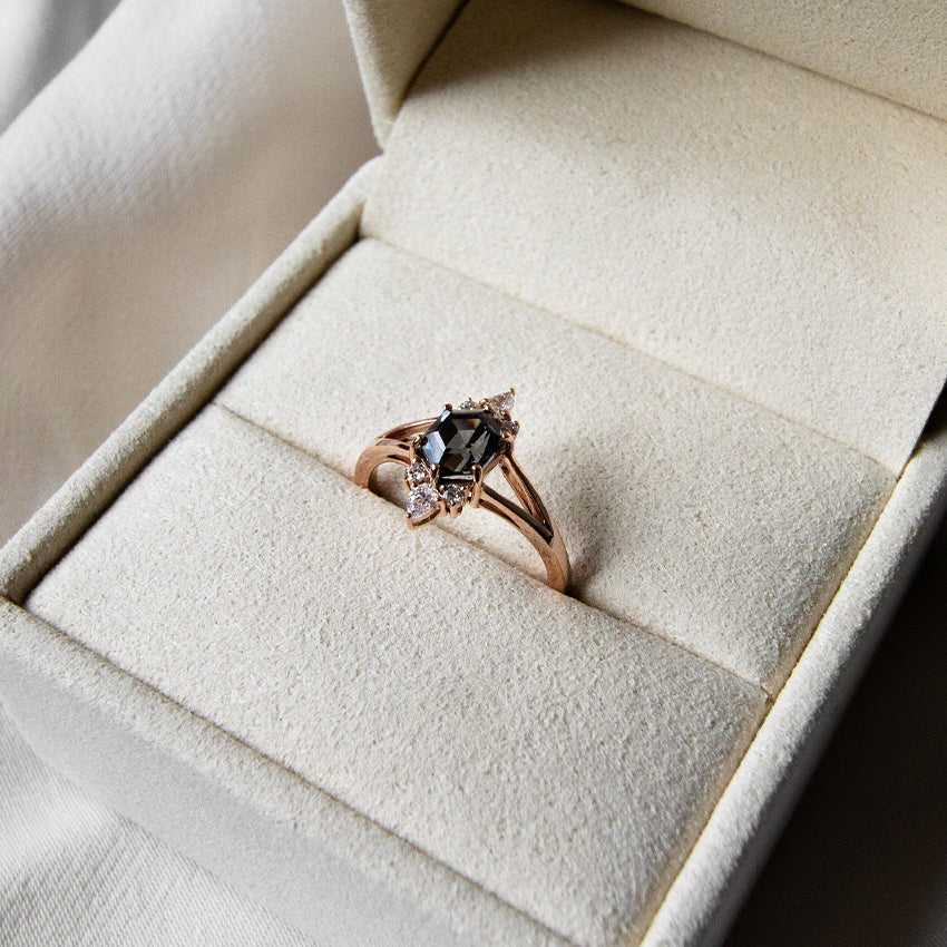 Spinel Prism 14k Rose Gold Ring