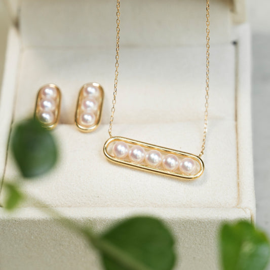 Pearl Bar No 5 Necklace