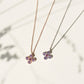 Gem Bloom Necklace with Amethyst