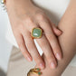 Velatti Square Cut Gemstone Ring