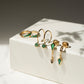 Green Whisper Earrings
