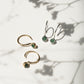 Green Whisper Earrings