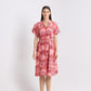 Batik Boutique Ayaz Shirt Dress Dress - Crimson Yuan Dian