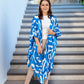 Batik Boutique Kimono - Blue Rimba