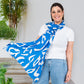 Batik Boutique Scarf - Blue Rimba