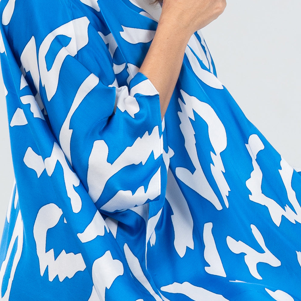 Batik Boutique Kimono - Blue Rimba
