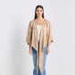Batik Boutique Tie Front Kimono - Tan Orchid