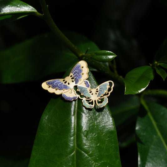 Batik Butterfly Brooch