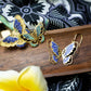Batik Butterfly Earrings