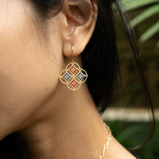 Kawung Earrings