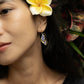 Batik Butterfly Earrings