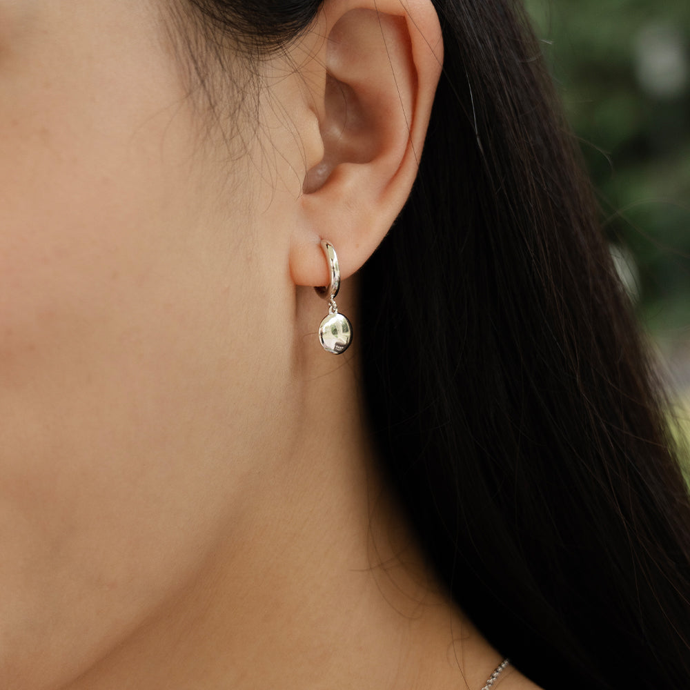 Circle Drop Hoops