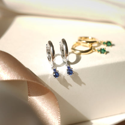 Crystal Dew Hoops