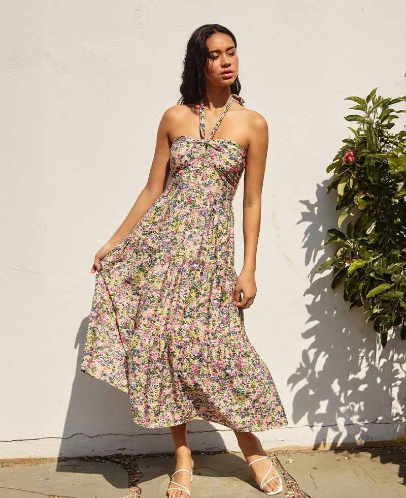 Dress Forum Morning Glory Halter Neck Dress