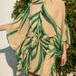 Dress Forum Botanical Green Kaftan Dress