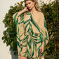 Dress Forum Botanical Green Kaftan Dress