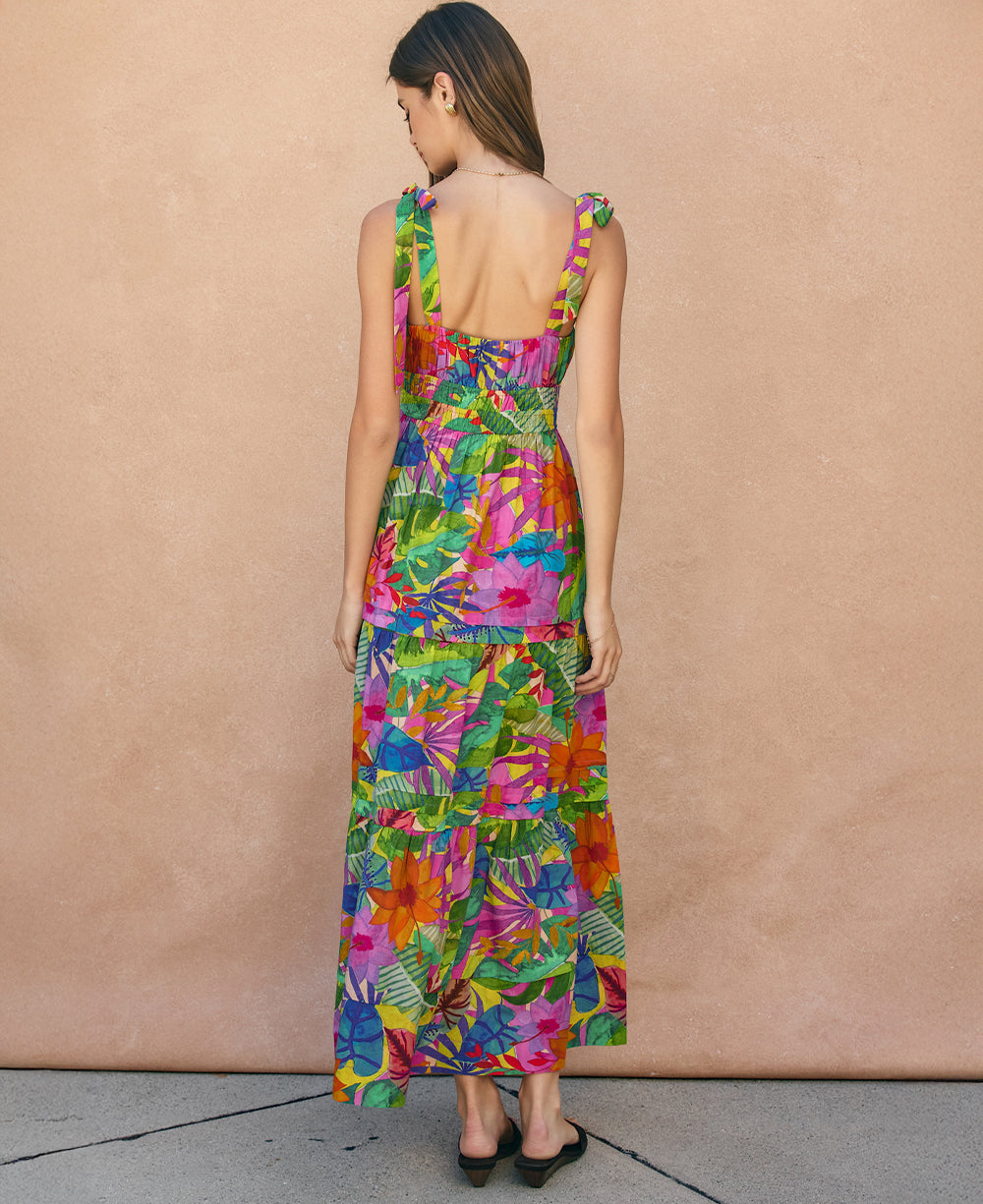 Dress Forum Resort Botanica Tiered Maxi Dress