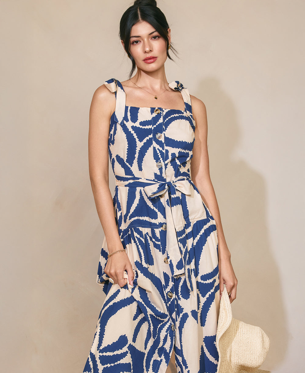 Dress Forum Tide and Seek Button Down Midi Dress