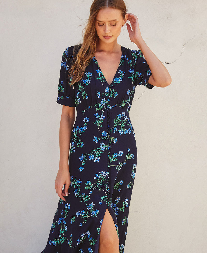 Dress Forum Midnight Blues Midi Dress