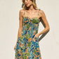 Dress Forum Havana Twist Knot Tie Shoulder Midi Dress