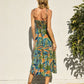 Dress Forum Havana Twist Knot Tie Shoulder Midi Dress