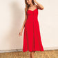 Dress Forum Heaven Sent Button Front Midi Dress - Rouge