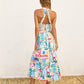 Dress Forum Long Summer Halter Neck Midi Dress